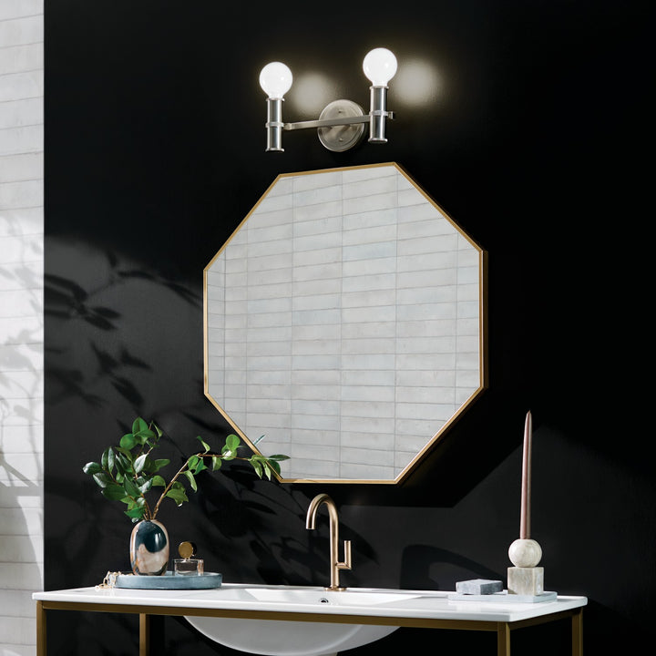 Kichler Canada - 55158NI - Two Light Bath - Torche - Brushed Nickel