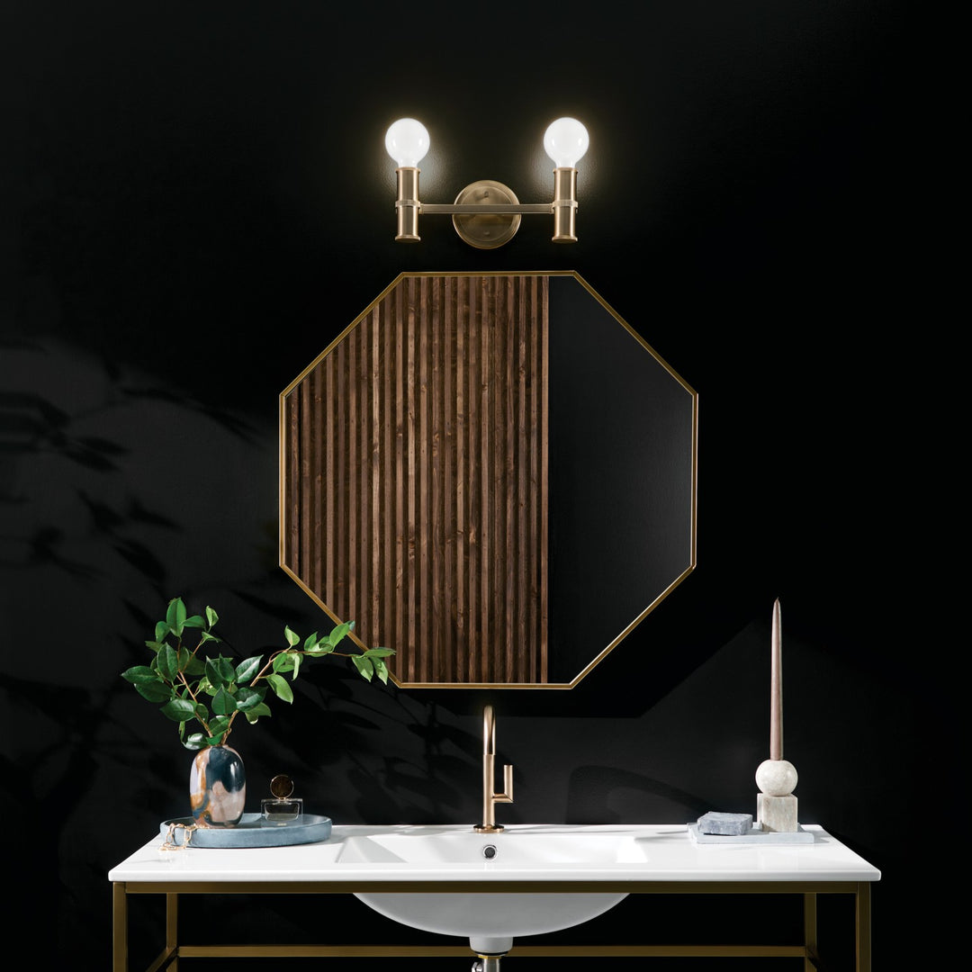 Kichler Canada - 55158CPZ - Two Light Bath - Torche - Champagne Bronze