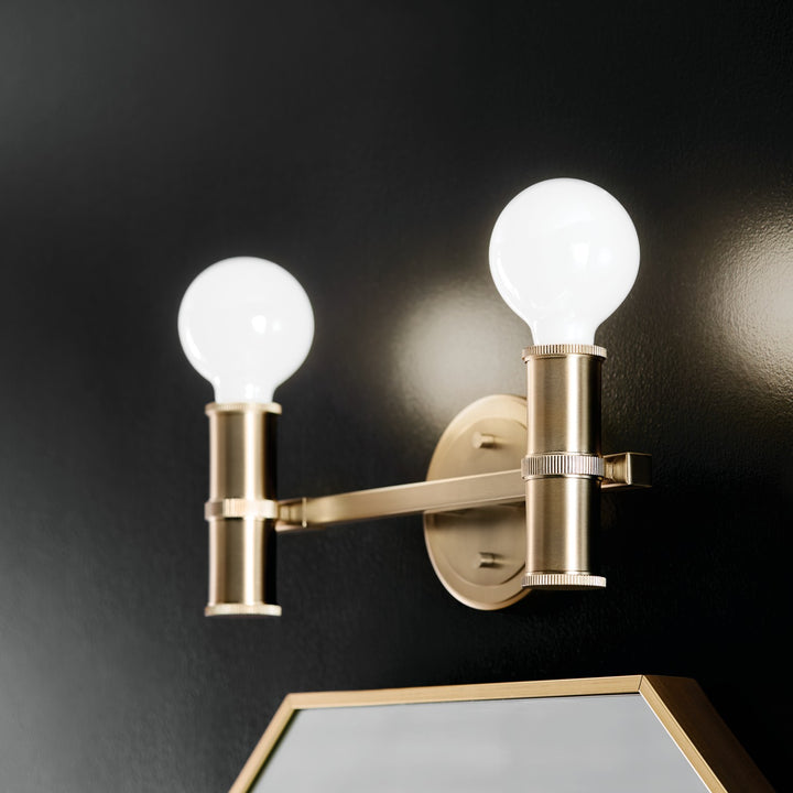 Kichler Canada - 55158CPZ - Two Light Bath - Torche - Champagne Bronze