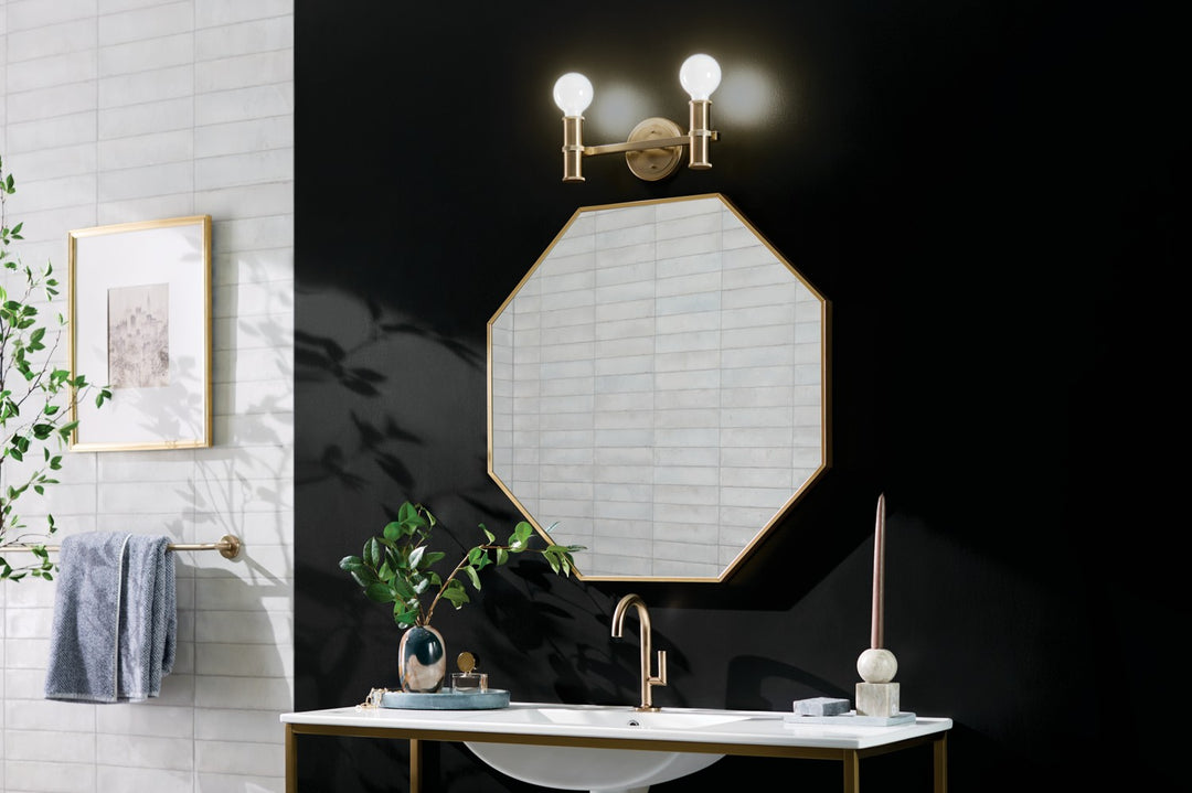 Kichler Canada - 55158CPZ - Two Light Bath - Torche - Champagne Bronze