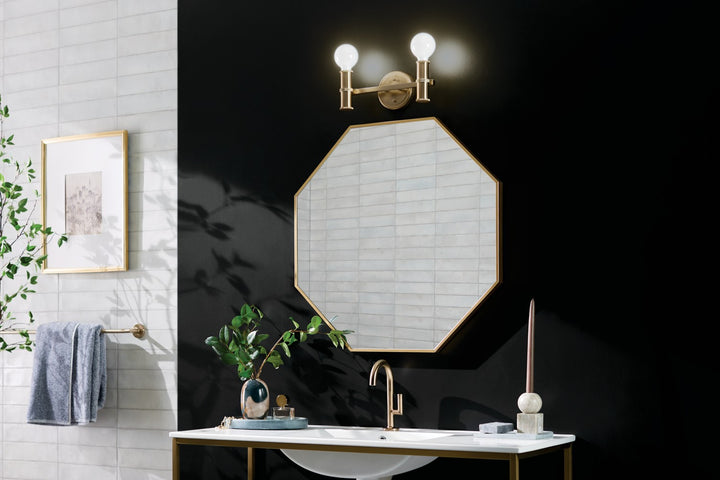 Kichler Canada - 55158CPZ - Two Light Bath - Torche - Champagne Bronze