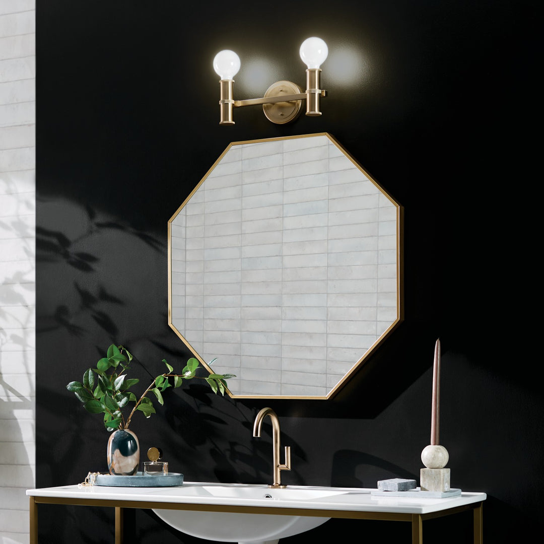 Kichler Canada - 55158CPZ - Two Light Bath - Torche - Champagne Bronze