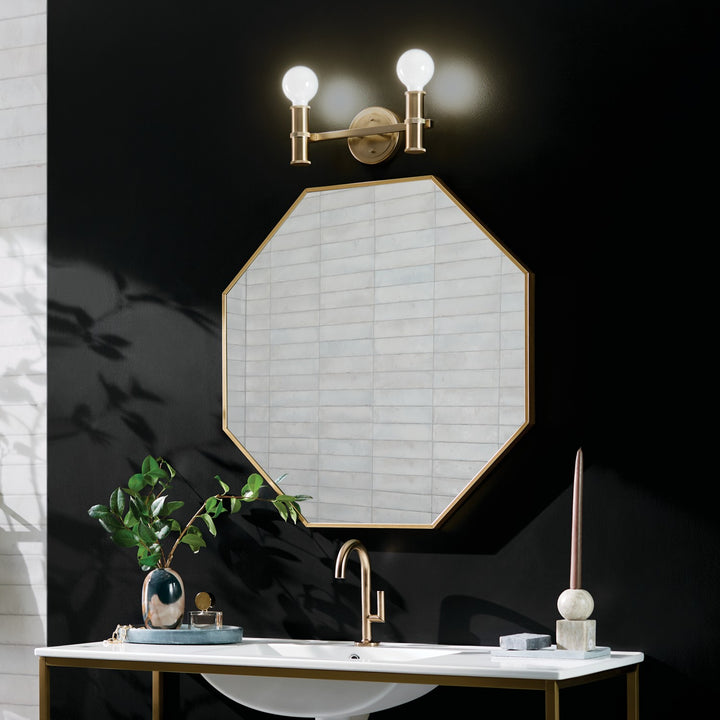 Kichler Canada - 55158CPZ - Two Light Bath - Torche - Champagne Bronze
