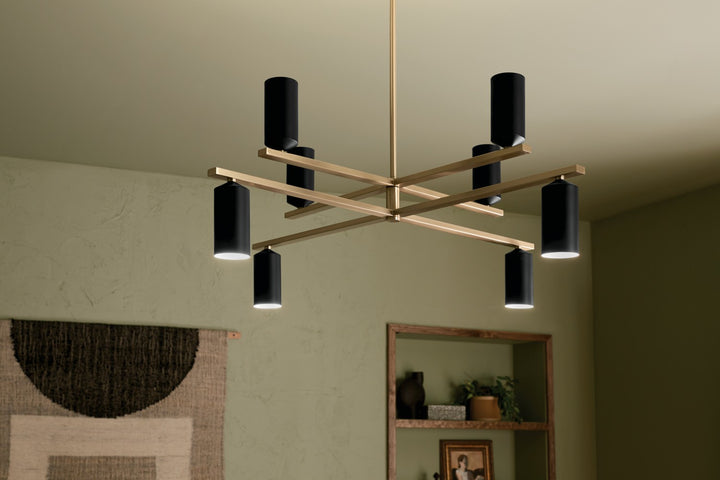 Kichler Canada - 52532CPZBK - LED Chandelier - Gala - Champagne Bronze