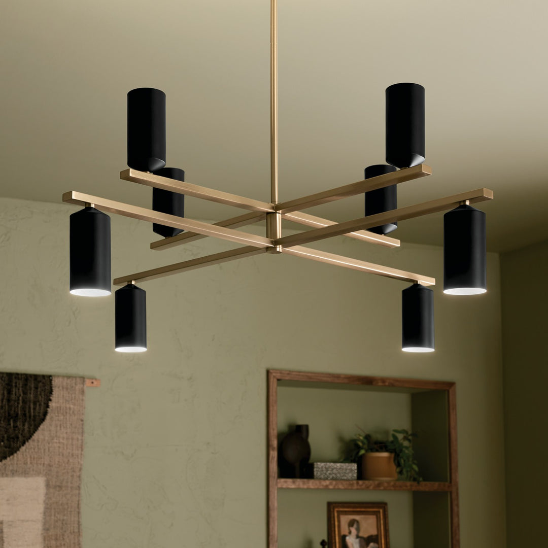 Kichler Canada - 52532CPZBK - LED Chandelier - Gala - Champagne Bronze