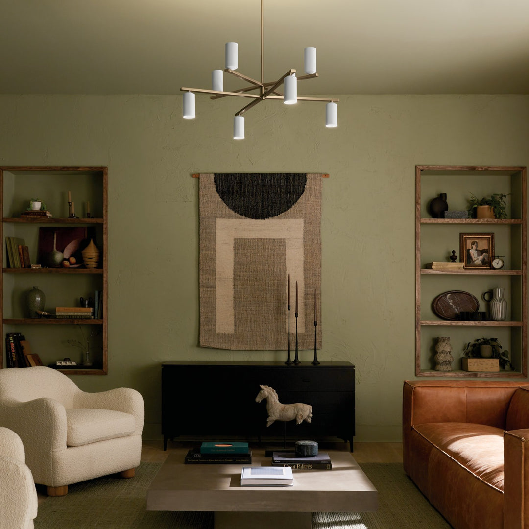 Kichler Canada - 52532CPZWH - LED Chandelier - Gala - Champagne Bronze