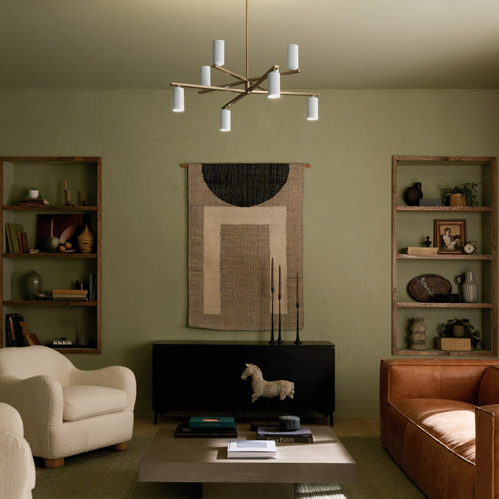 Kichler Canada - 52532CPZWH - LED Chandelier - Gala - Champagne Bronze