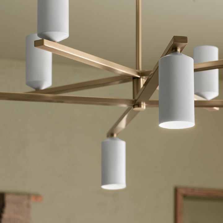 Kichler Canada - 52532CPZWH - LED Chandelier - Gala - Champagne Bronze