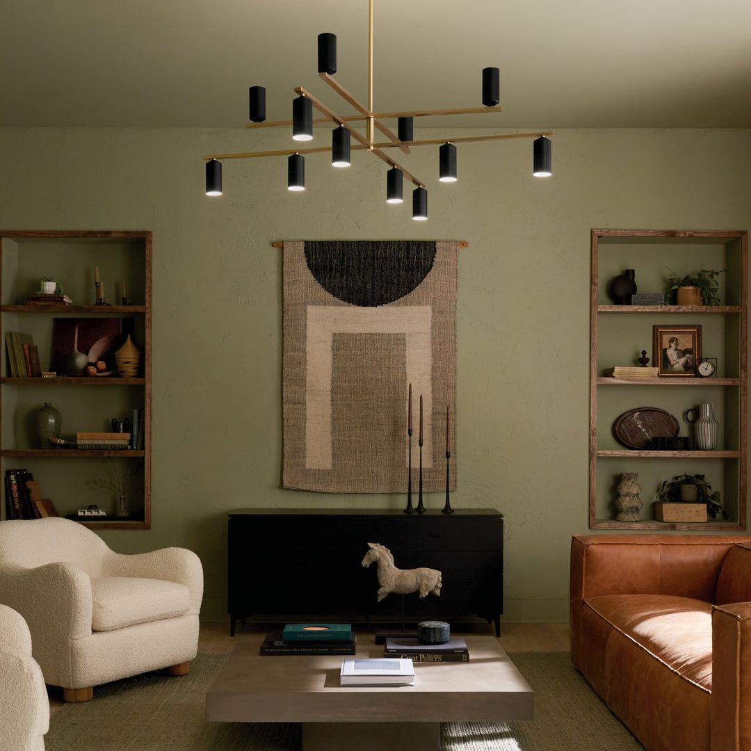 Kichler Canada - 52533CPZBK - LED Chandelier - Gala - Champagne Bronze