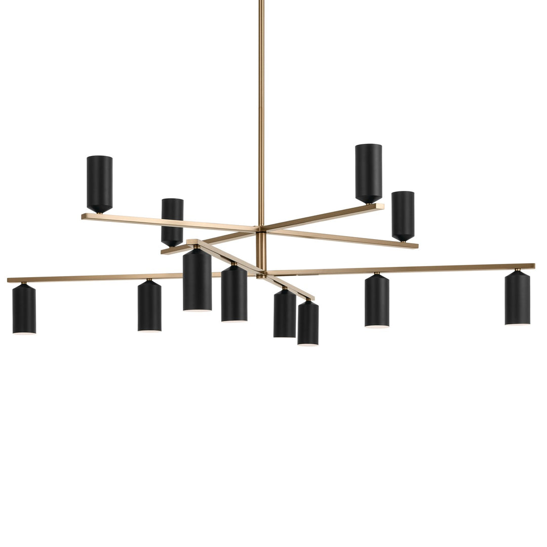 Kichler Canada - 52533CPZBK - LED Chandelier - Gala - Champagne Bronze