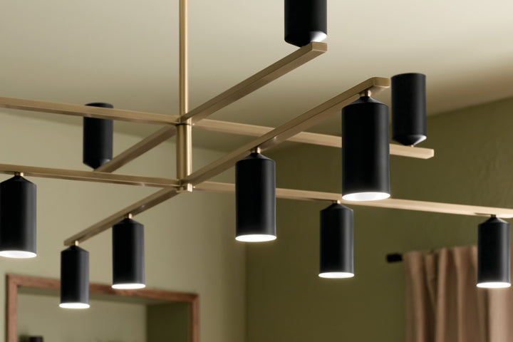 Kichler Canada - 52533CPZBK - LED Chandelier - Gala - Champagne Bronze