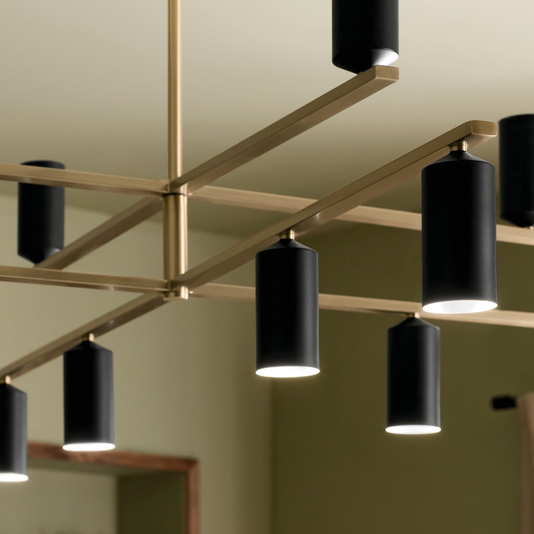 Kichler Canada - 52533CPZBK - LED Chandelier - Gala - Champagne Bronze