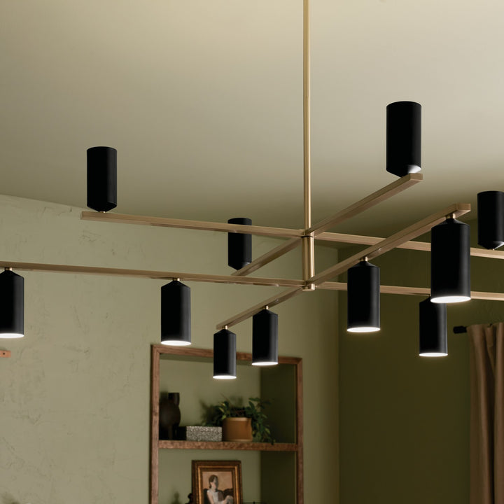 Kichler Canada - 52533CPZBK - LED Chandelier - Gala - Champagne Bronze