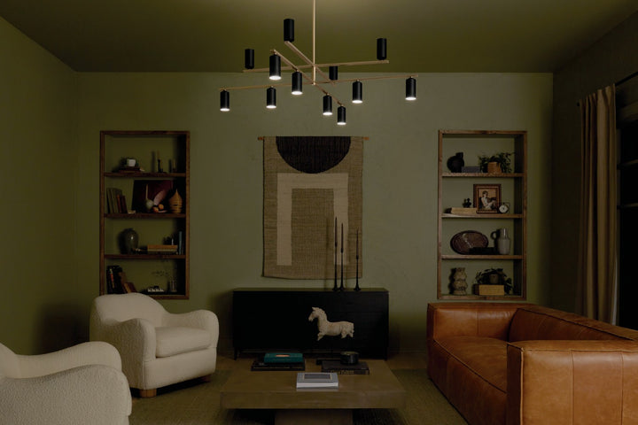 Kichler Canada - 52533CPZBK - LED Chandelier - Gala - Champagne Bronze
