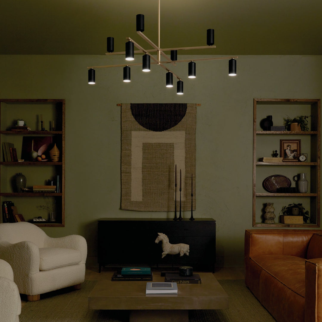 Kichler Canada - 52533CPZBK - LED Chandelier - Gala - Champagne Bronze