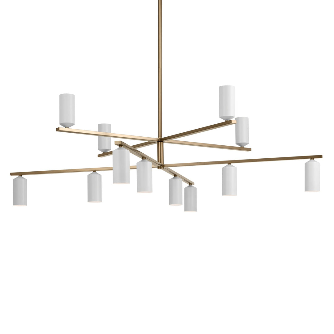 Kichler Canada - 52533CPZWH - LED Chandelier - Gala - Champagne Bronze
