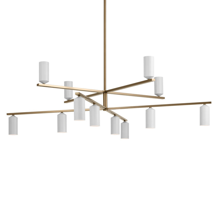 Kichler Canada - 52533CPZWH - LED Chandelier - Gala - Champagne Bronze