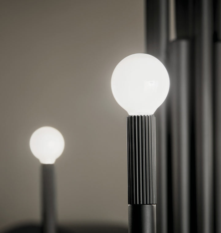 Kichler Canada - 52551BK - Ten Light Chandelier - Odensa - Black