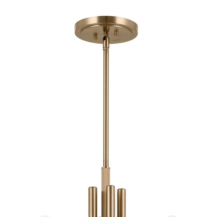 Kichler Canada - 52551CPZ - Ten Light Chandelier - Odensa - Champagne Bronze