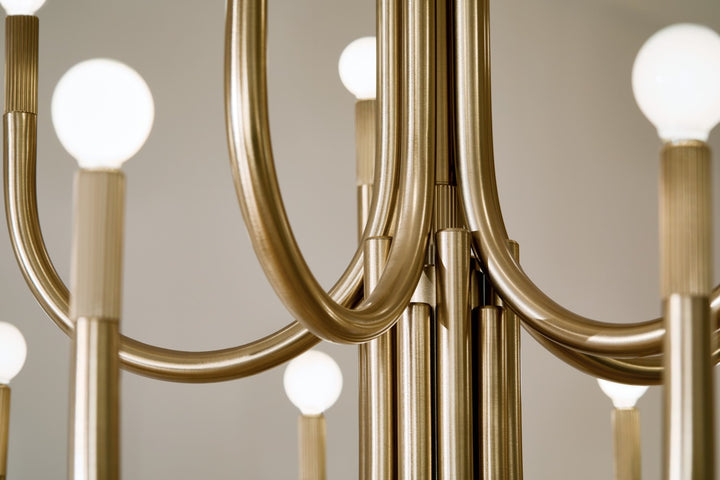 Kichler Canada - 52552CPZ - 15 Light Chandelier - Odensa - Champagne Bronze