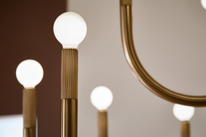 Kichler Canada - 52552CPZ - 15 Light Chandelier - Odensa - Champagne Bronze