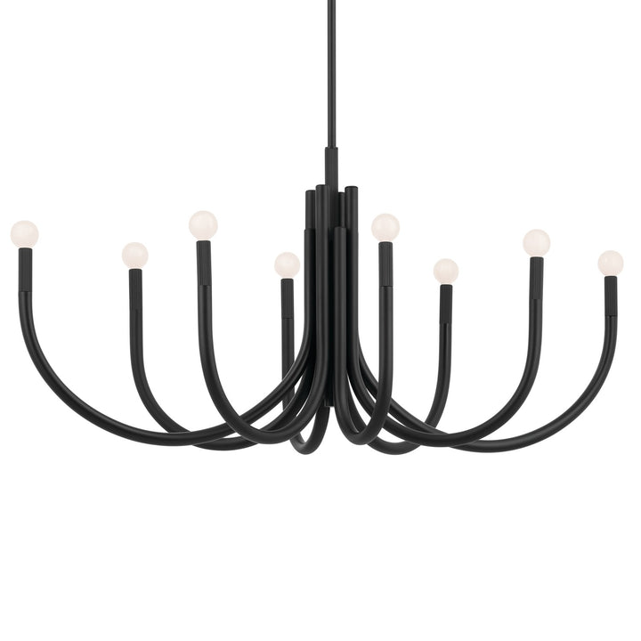 Kichler Canada - 52553BK - Eight Light Chandelier - Odensa - Black