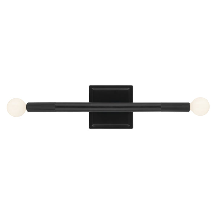 Kichler Canada - 52556BK - Two Light Wall Sconce - Odensa - Black