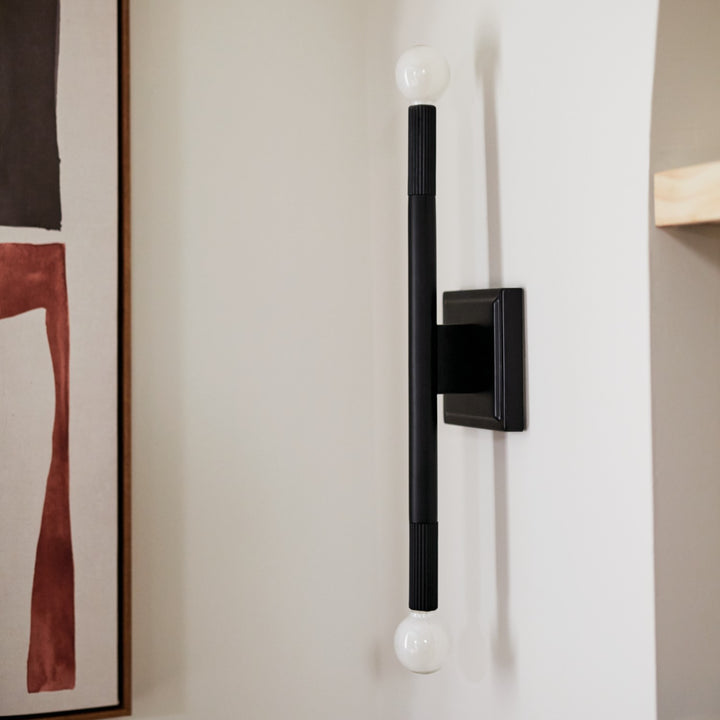Kichler Canada - 52556BK - Two Light Wall Sconce - Odensa - Black