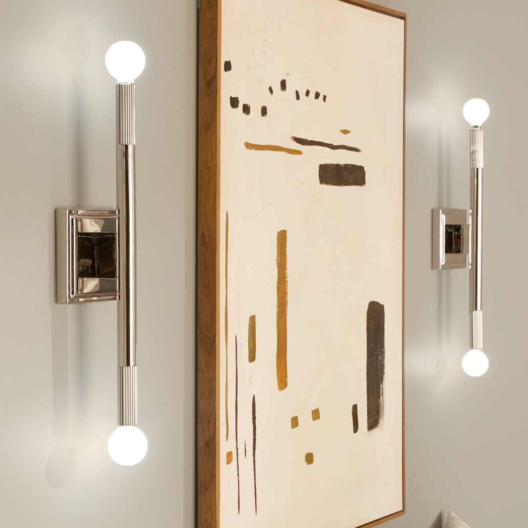 Kichler Canada - 52556PN - Two Light Wall Sconce - Odensa - Polished Nickel