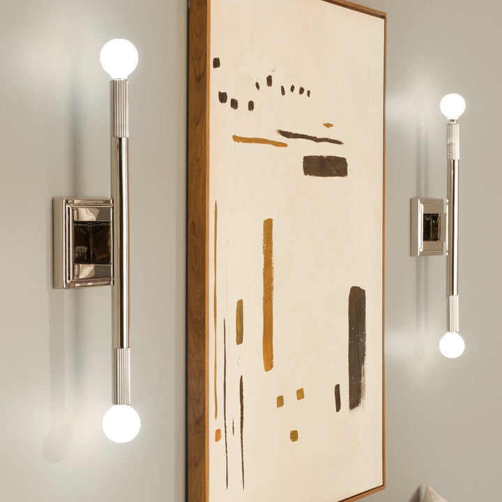 Kichler Canada - 52556PN - Two Light Wall Sconce - Odensa - Polished Nickel