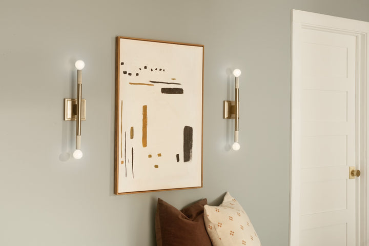 Kichler Canada - 52556CPZ - Two Light Wall Sconce - Odensa - Champagne Bronze