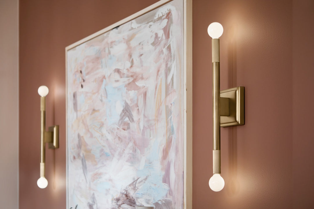 Kichler Canada - 52556CPZ - Two Light Wall Sconce - Odensa - Champagne Bronze