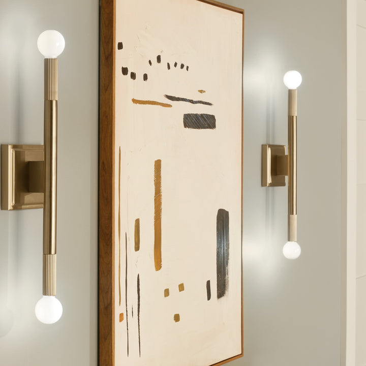 Kichler Canada - 52556CPZ - Two Light Wall Sconce - Odensa - Champagne Bronze