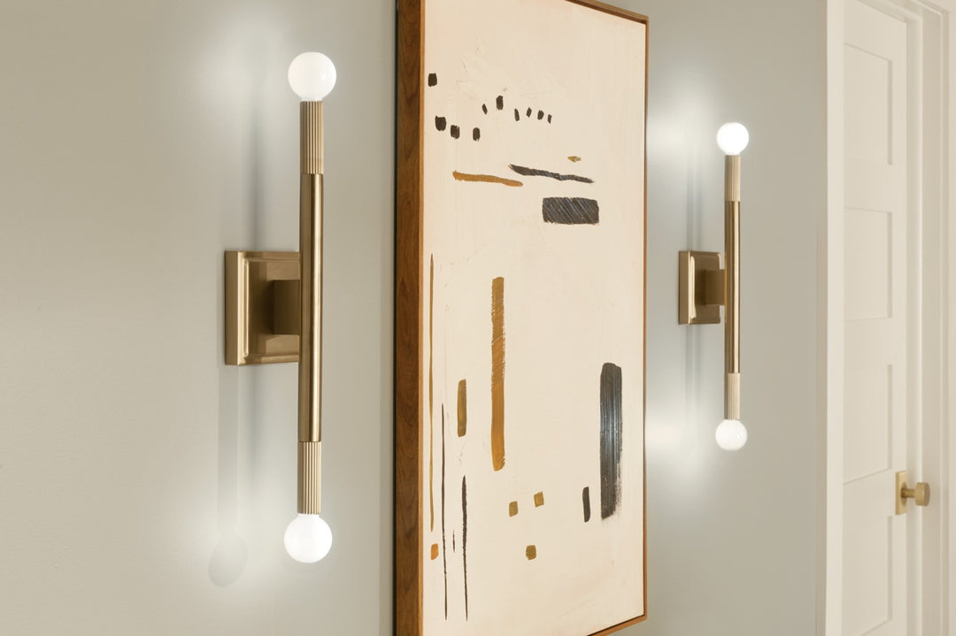 Kichler Canada - 52556CPZ - Two Light Wall Sconce - Odensa - Champagne Bronze