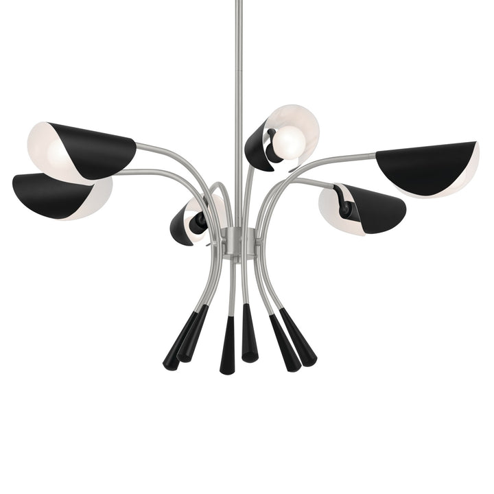 Kichler Canada - 52559SN - Six Light Chandelier - Arcus - Satin Nickel