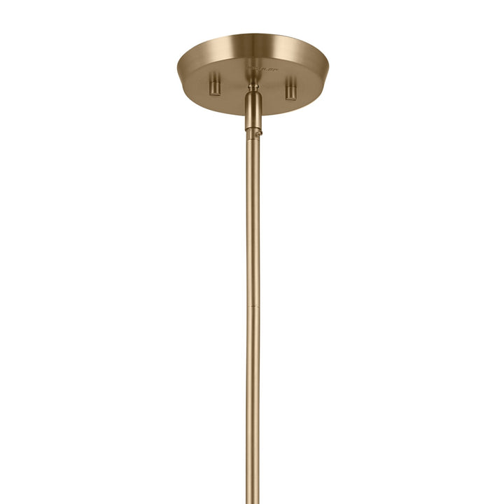 Kichler Canada - 52558CPZBK - Five Light Chandelier/Semi Flush - Arcus - Champagne Bronze
