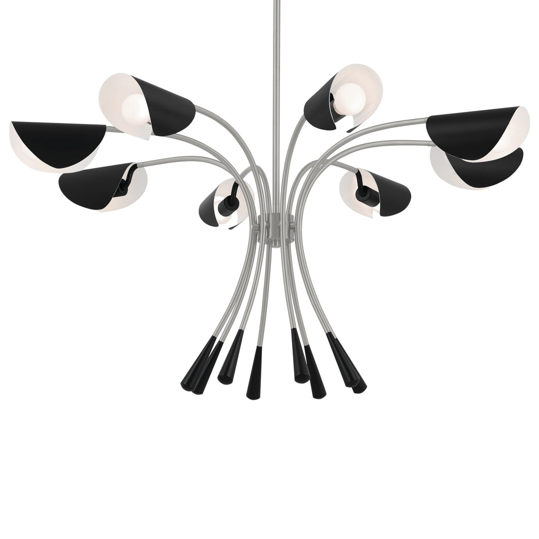 Kichler Canada - 52560SN - Eight Light Chandelier - Arcus - Satin Nickel