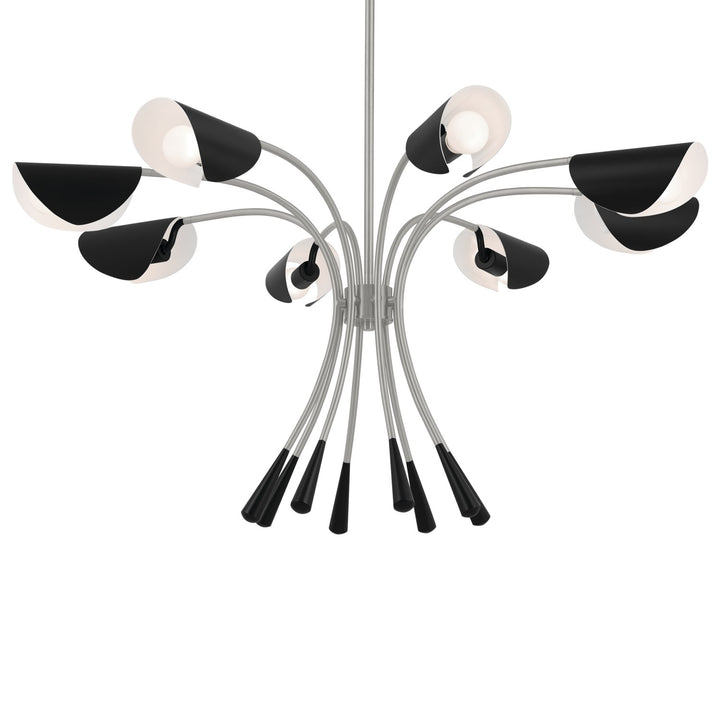 Kichler Canada - 52560SN - Eight Light Chandelier - Arcus - Satin Nickel