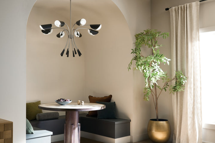 Kichler Canada - 52560SN - Eight Light Chandelier - Arcus - Satin Nickel