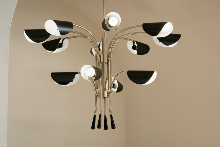 Kichler Canada - 52561CPZBK - 12 Light Chandelier - Arcus - Champagne Bronze