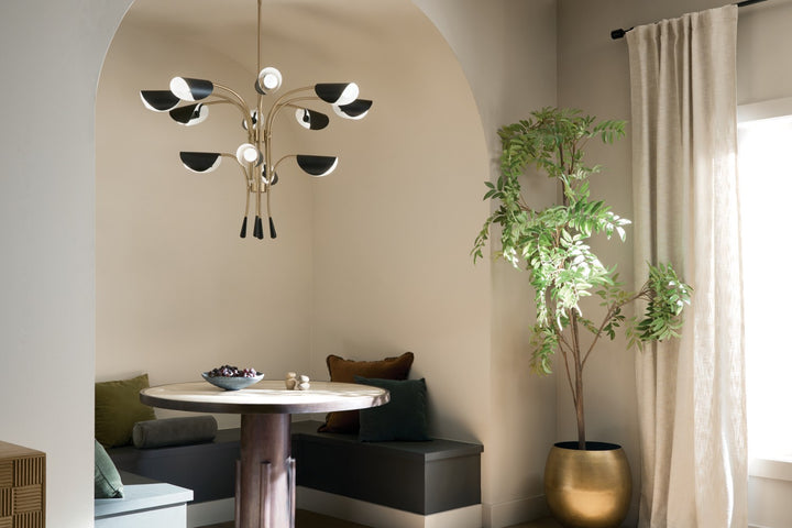 Kichler Canada - 52561CPZBK - 12 Light Chandelier - Arcus - Champagne Bronze