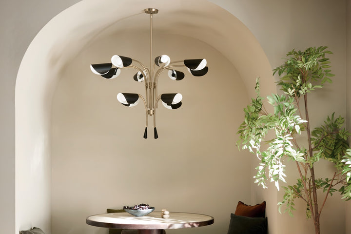 Kichler Canada - 52561CPZBK - 12 Light Chandelier - Arcus - Champagne Bronze
