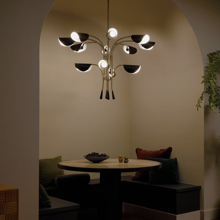 Kichler Canada - 52561CPZBK - 12 Light Chandelier - Arcus - Champagne Bronze