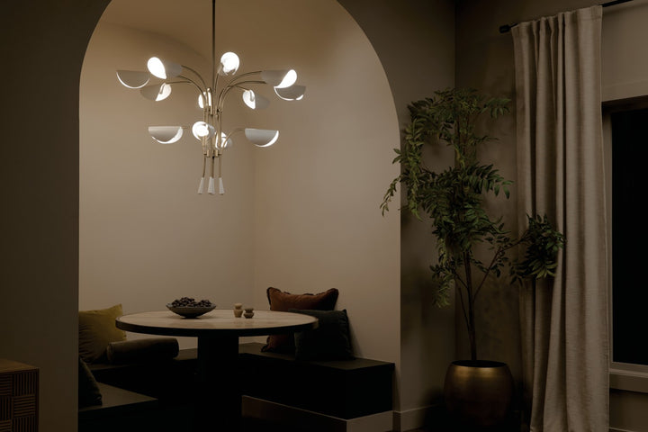 Kichler Canada - 52561CPZWH - 12 Light Chandelier - Arcus - Champagne Bronze