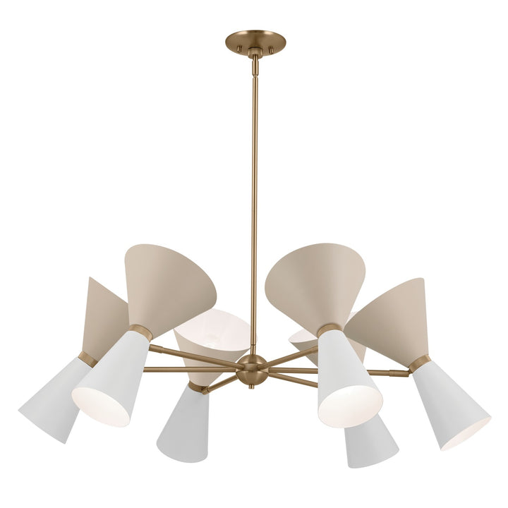 Kichler Canada - 52566CPZGRG - 12 Light Chandelier - Phix - Champagne Bronze