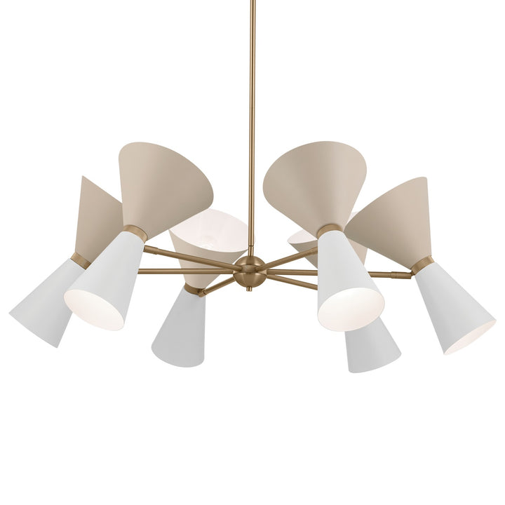 Kichler Canada - 52566CPZGRG - 12 Light Chandelier - Phix - Champagne Bronze