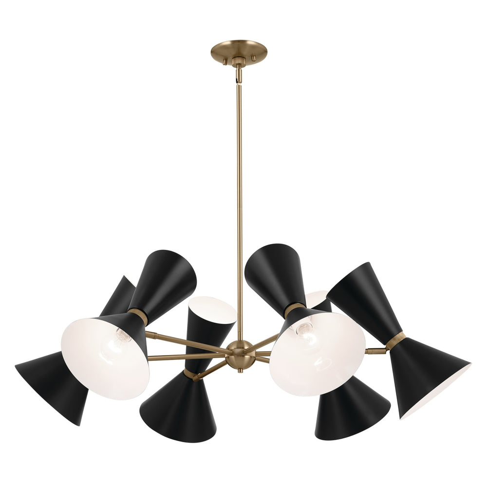 Kichler Canada - 52566CPZBK - 12 Light Chandelier - Phix - Champagne Bronze