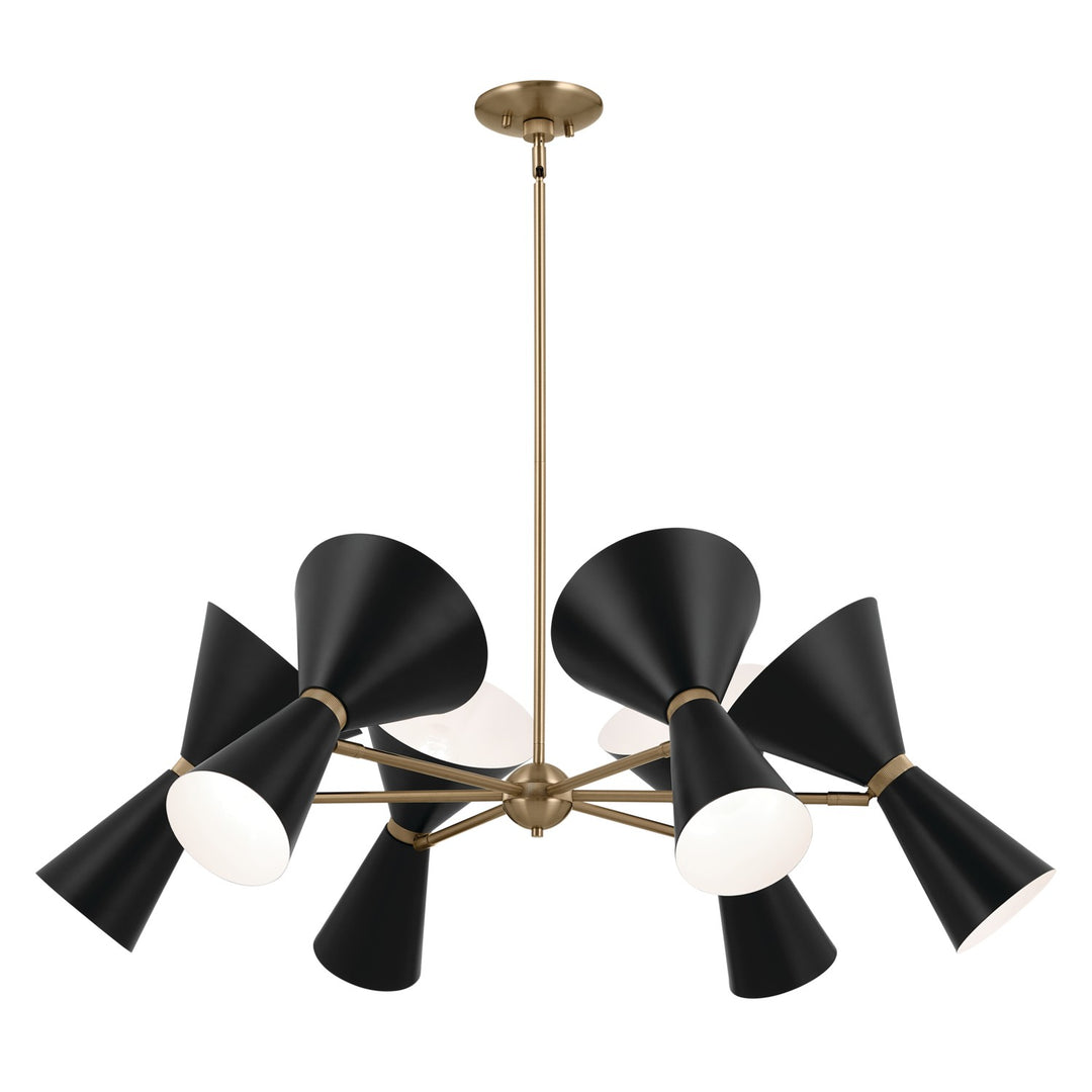 Kichler Canada - 52566CPZBK - 12 Light Chandelier - Phix - Champagne Bronze