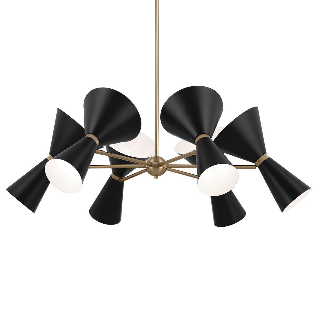 Kichler Canada - 52566CPZBK - 12 Light Chandelier - Phix - Champagne Bronze