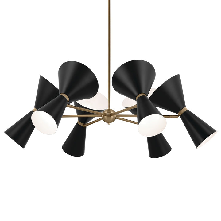 Kichler Canada - 52566CPZBK - 12 Light Chandelier - Phix - Champagne Bronze